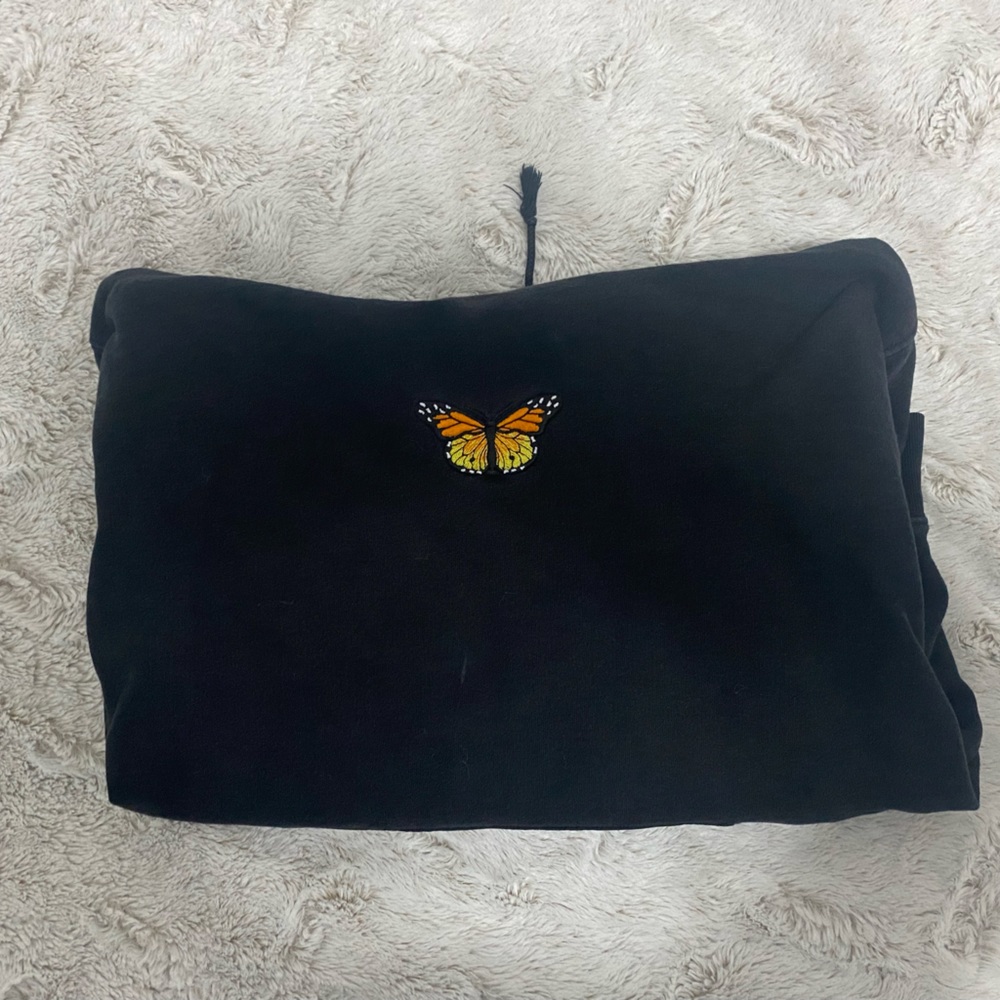 Black hoodie